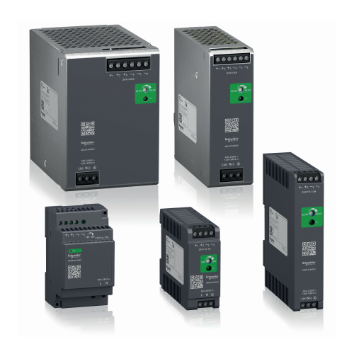 Schneider Electric ABL8FEQ24100 rectified and filtered power supply - 1 or 2-phase