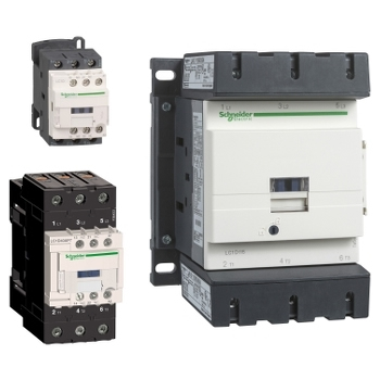 Schneider Electric LP1D80008BW TeSys D contactor - 4P(2 NO + 2 NC)