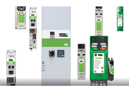 Nidec Control Techniques variable-speed-drives servo-drives-motors dc-drives