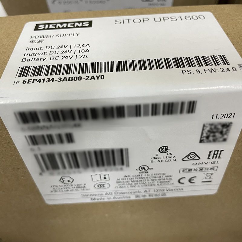 Hot sale Siemens 6EP4134-3AB00-2AY0 SITOP UPS1600 power supply