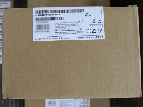 Hot sale Siemens 6GK5208-0BA00-2AC2 SCALANCE XC208 manageable Layer 2 IE switch