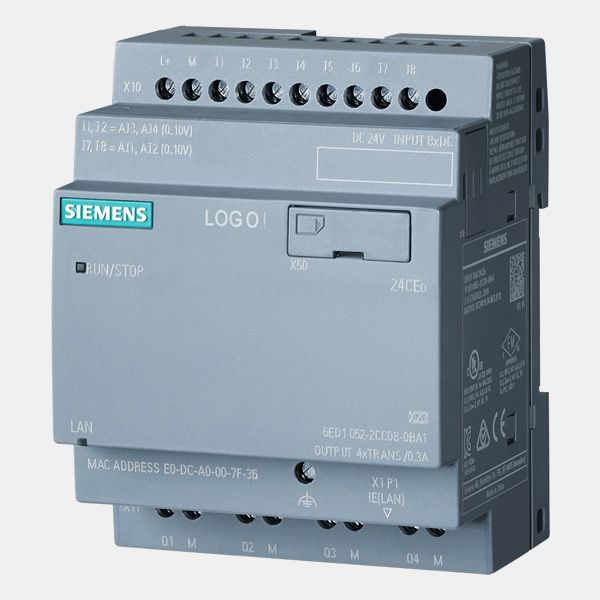 6ED1052-2HB08-0BA1 Siemens LOGO! logic module 6ED10522HB080BA1
