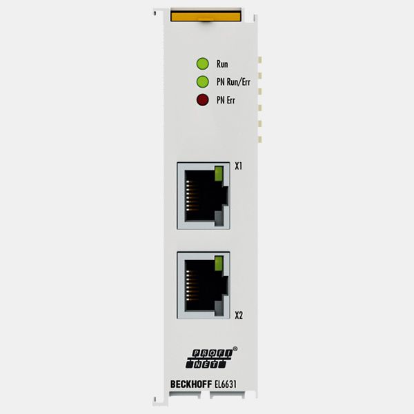 Beckhoff EL6631 EtherCAT Terminal PROFINET RT controller