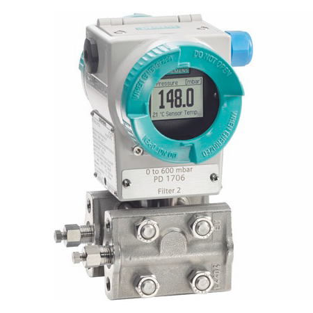 Siemens 7MF5433-1FR10 digital pressure transmitter, SITRANS P500 series