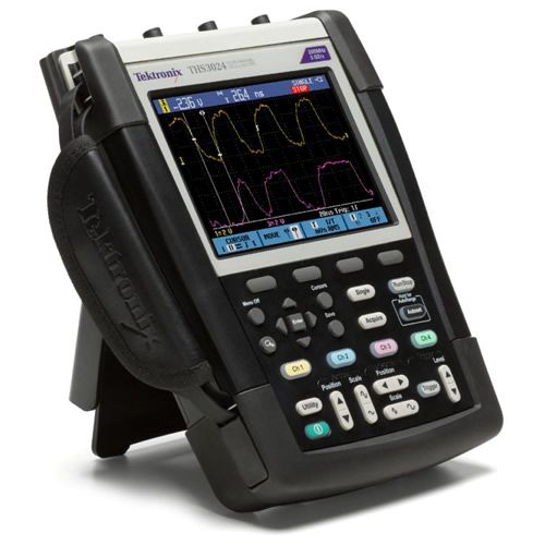 Tektronix THS3014 handheld oscilloscope
