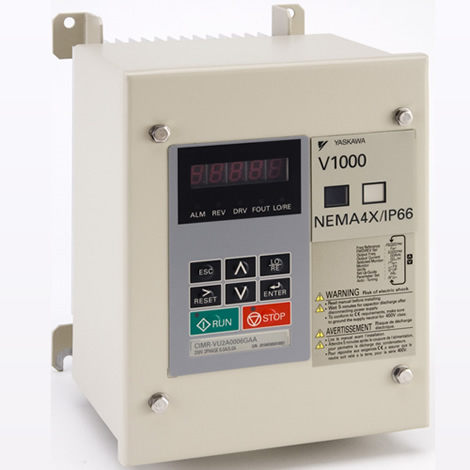 Yaskawa variable speed/frequency drive CIMR-VU2A0056GAA